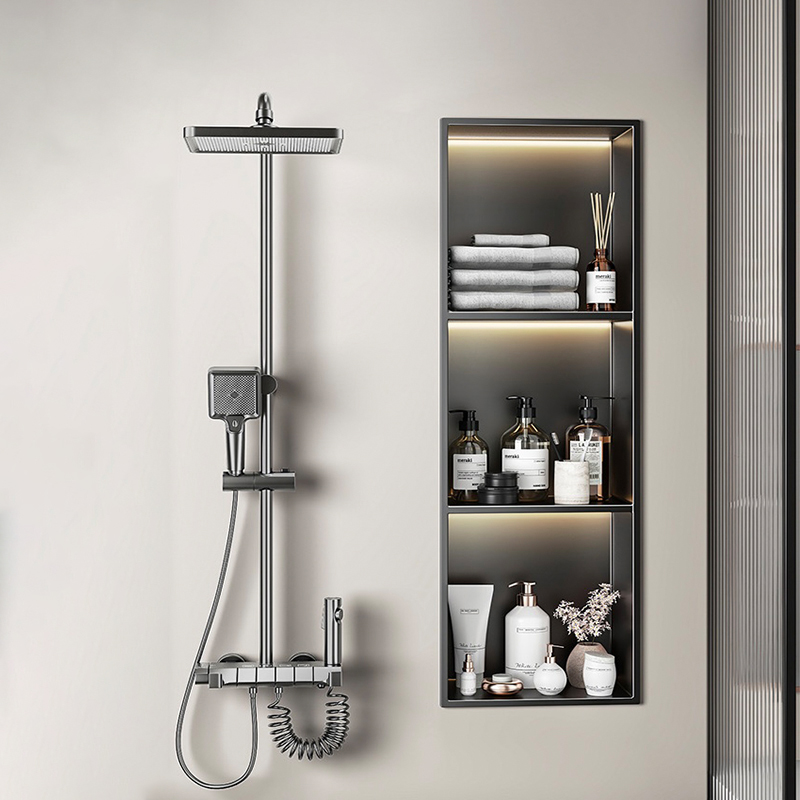 Lighting And Decor Magazine - Настенная ниша для ванной комнаты с
