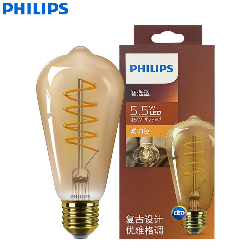 Philips Bulb Led Classic - Декоративная светодиодная лампа Philips LED ST64