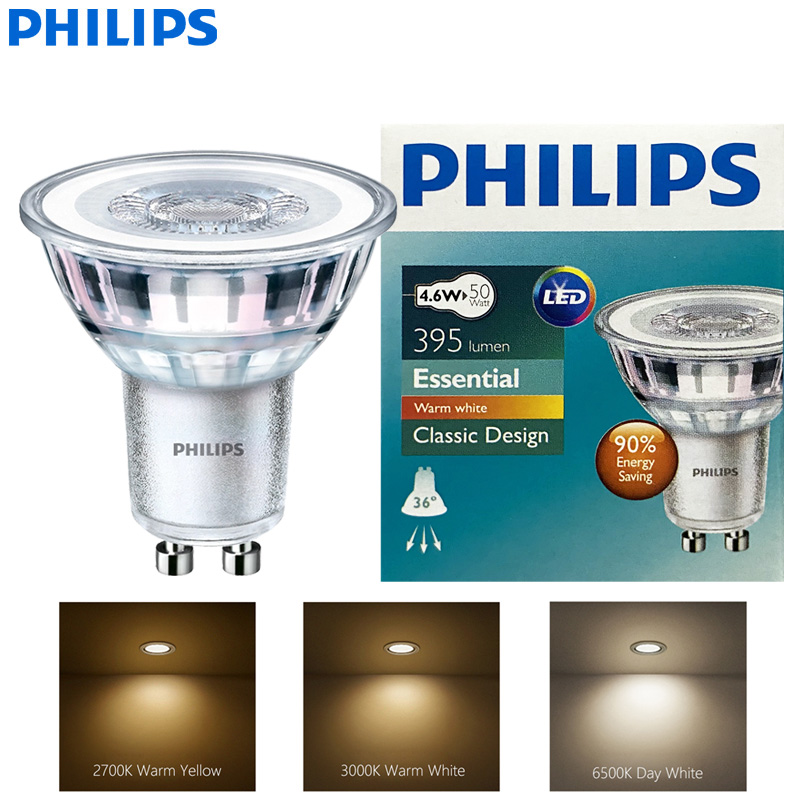 Philips Bulb Led Classic - Philips LED GU10 PAR16 Essential 4,6