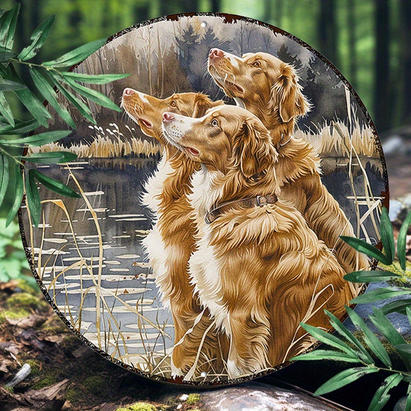 Nova Decor & Lighting Vase - Nova Scotia Duck Tolling Retrievers —