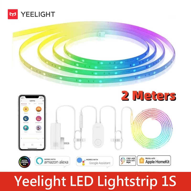 Yeelight Light Lightstrip - Светодиодная смарт-лента Yeelight 1S RGB, глобальная