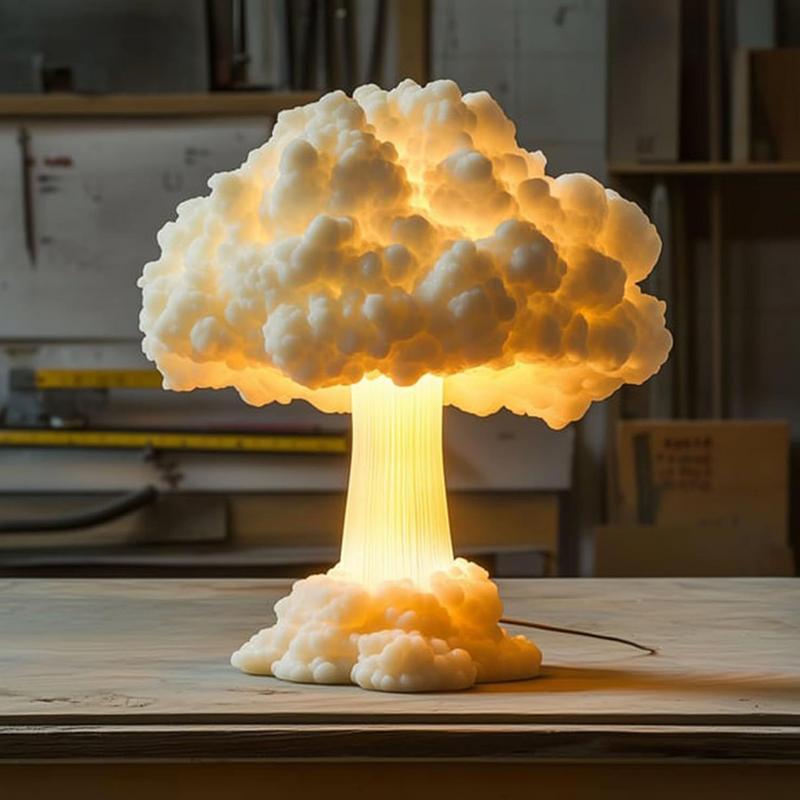 Mushroom Table Lamp - Настольная лампа с грибами, лампа с