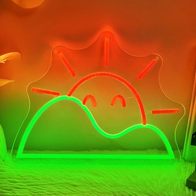 Lighting Decor Sunrise - Неоновая вывеска 