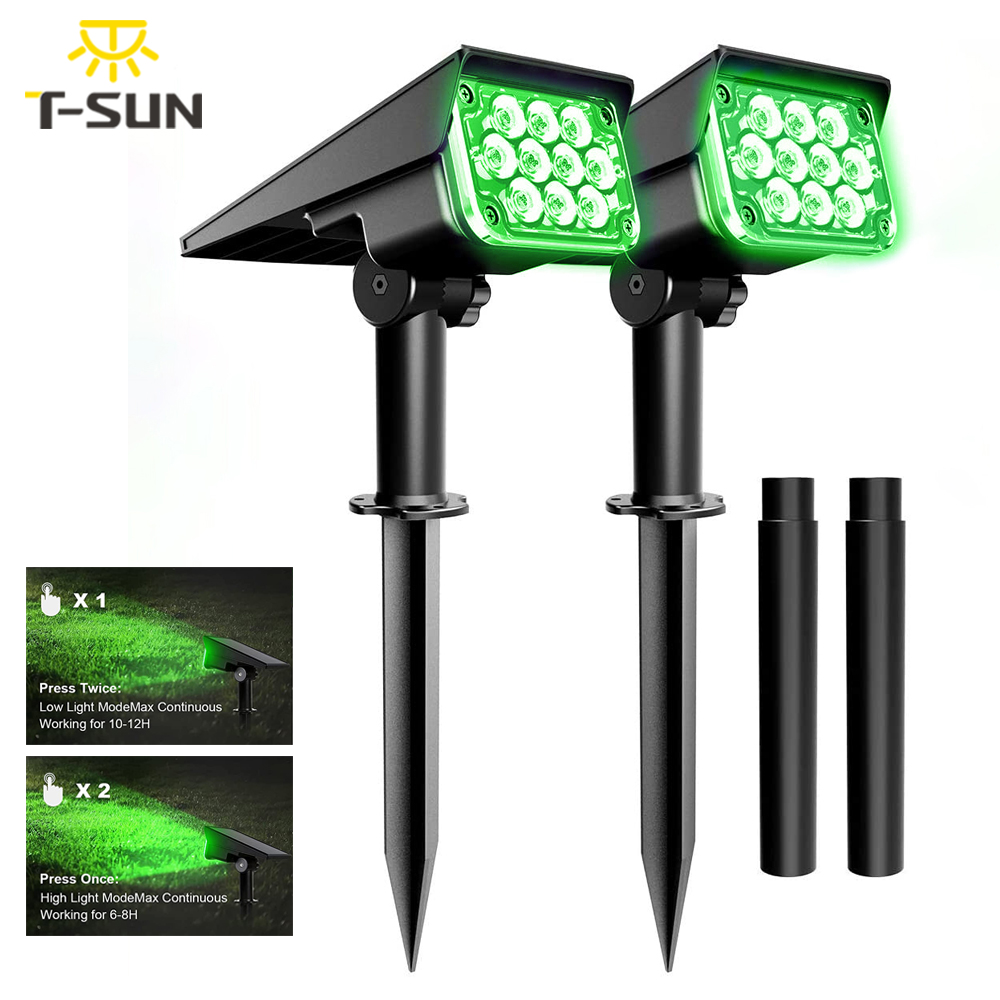 Lighting Decor Sunrise - T-SUN Регулируемый солнечный прожектор Солнечный садовый