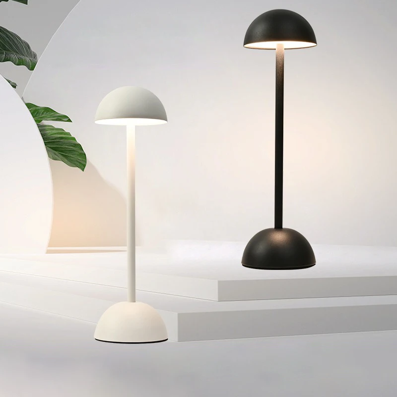 Mushroom Table Lamp - Скандинавская планшетофон с USB-зарядкой, для спальни,