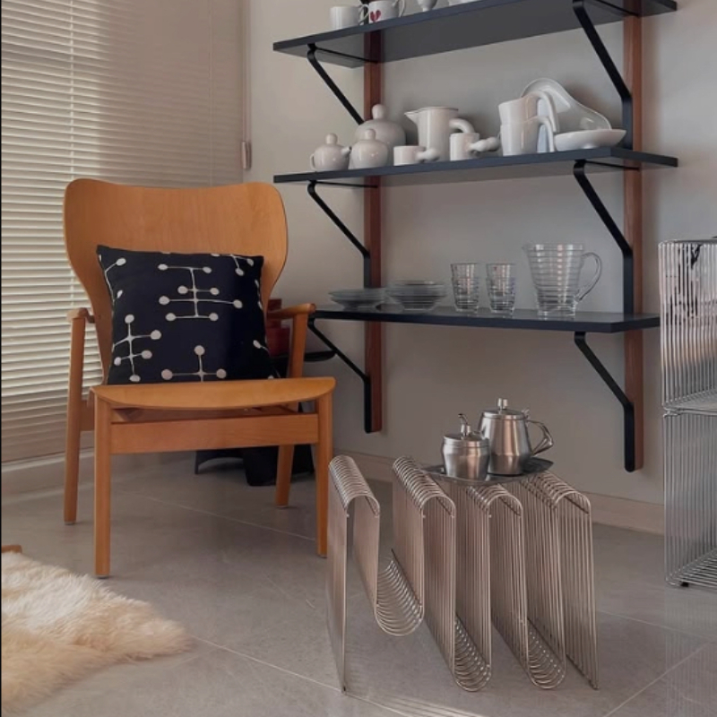 Lighting And Decor Magazine - Элегантная подставка для журналов, креативный напольный