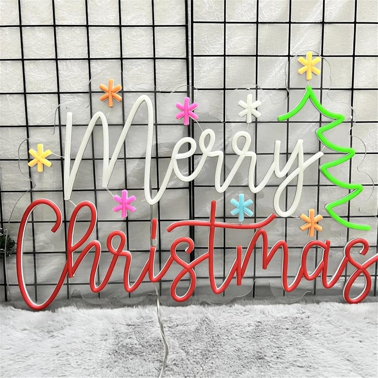 Неоновая вывеска с разноцветны – обзор и цена Wall Decor Lighting Tree