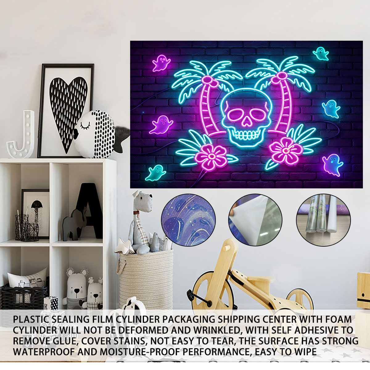 Неоновая светящаяся наклейка н – обзор и цена Wall Decor Lighting Tree