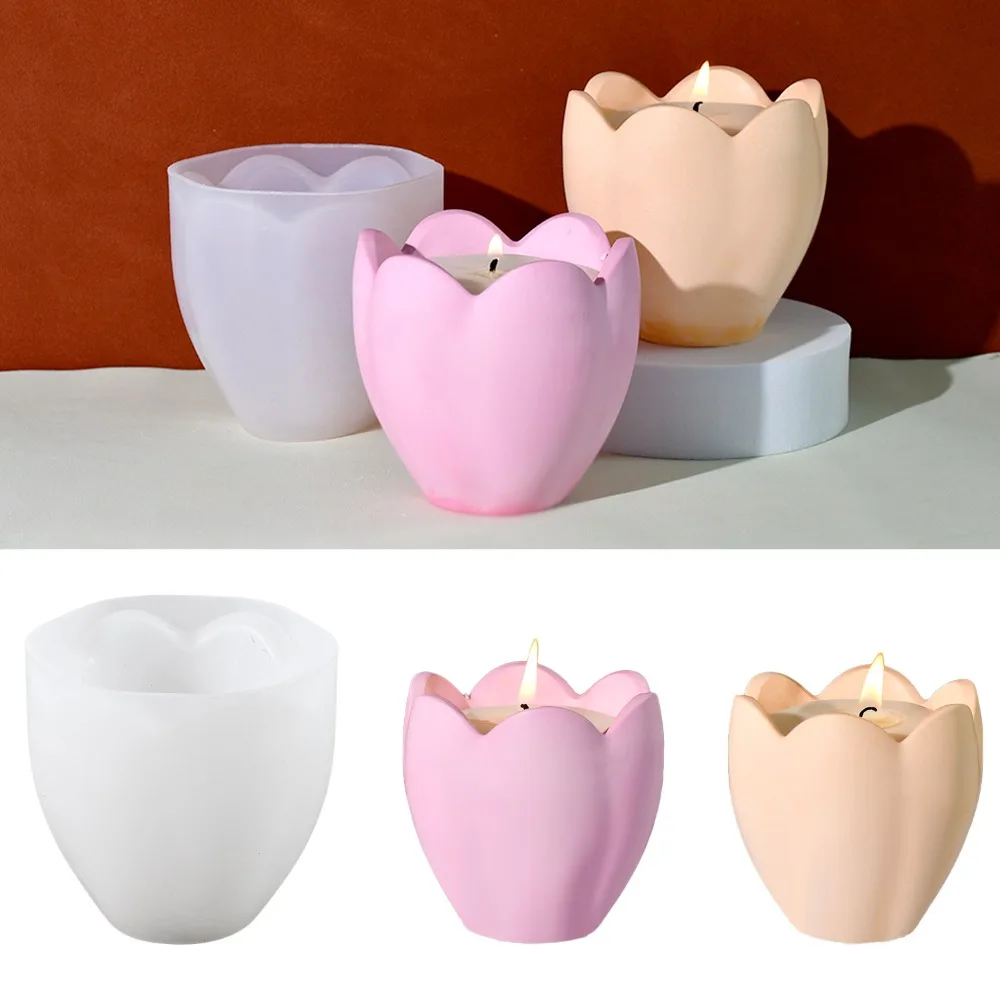 Подсвечник-тюльпан, силиконовы – обзор и цена Candle Holder Set