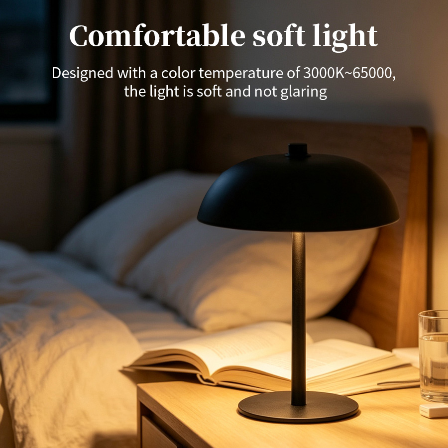 Беспроводная настольная лампа  – обзор и цена Mushroom Table Lamp