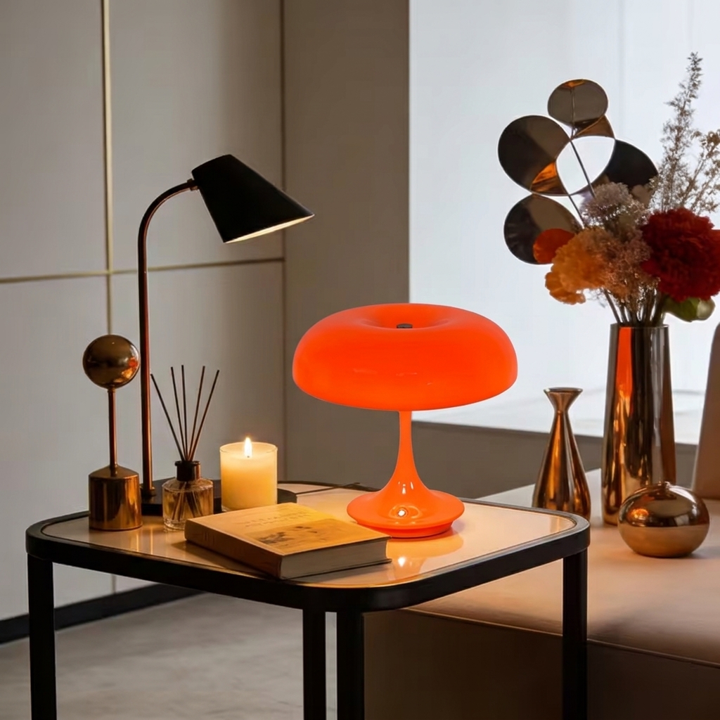 1/2 шт. светодиодная настольна – обзор и цена Mushroom Table Lamp