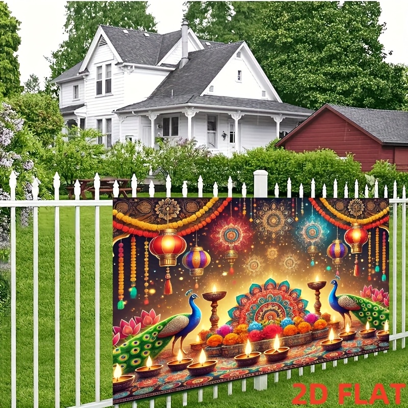 Гобелен с павлиньим узором для – обзор и цена Lighting Decor For Diwali