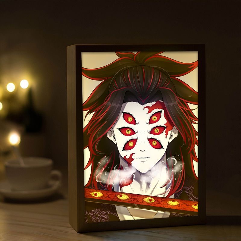 Фигурки «Убийца демонов», свет – обзор и цена Lighting Room Decor Photo