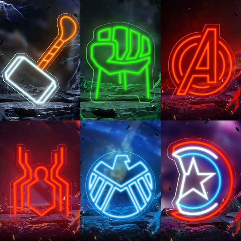 Неоновая светодиодная вывеска  – обзор и цена Lighting Decor For Diwali