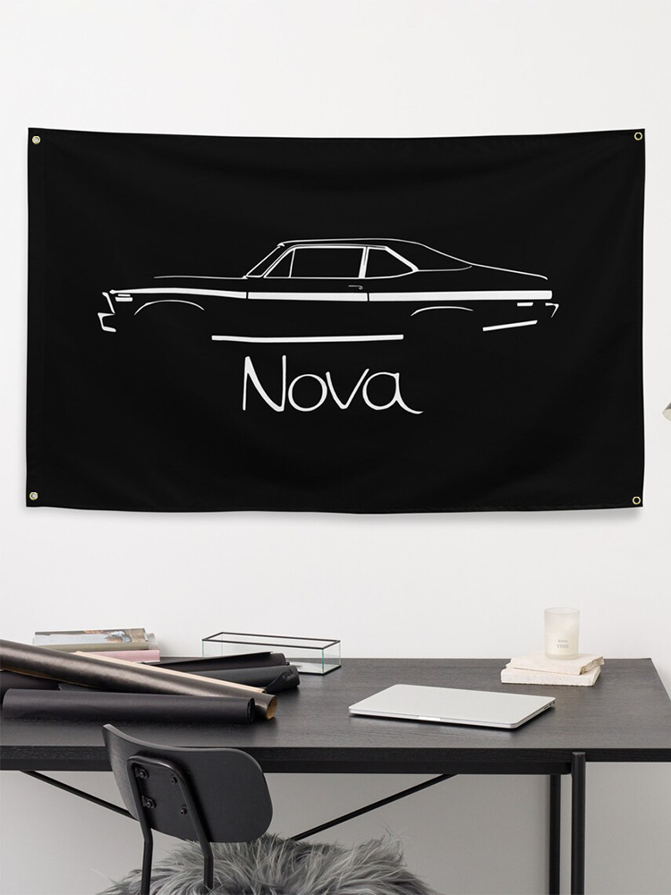 Флаг-баннер «1972 Nova Black S – обзор и цена Nova Decor & Lighting Vase