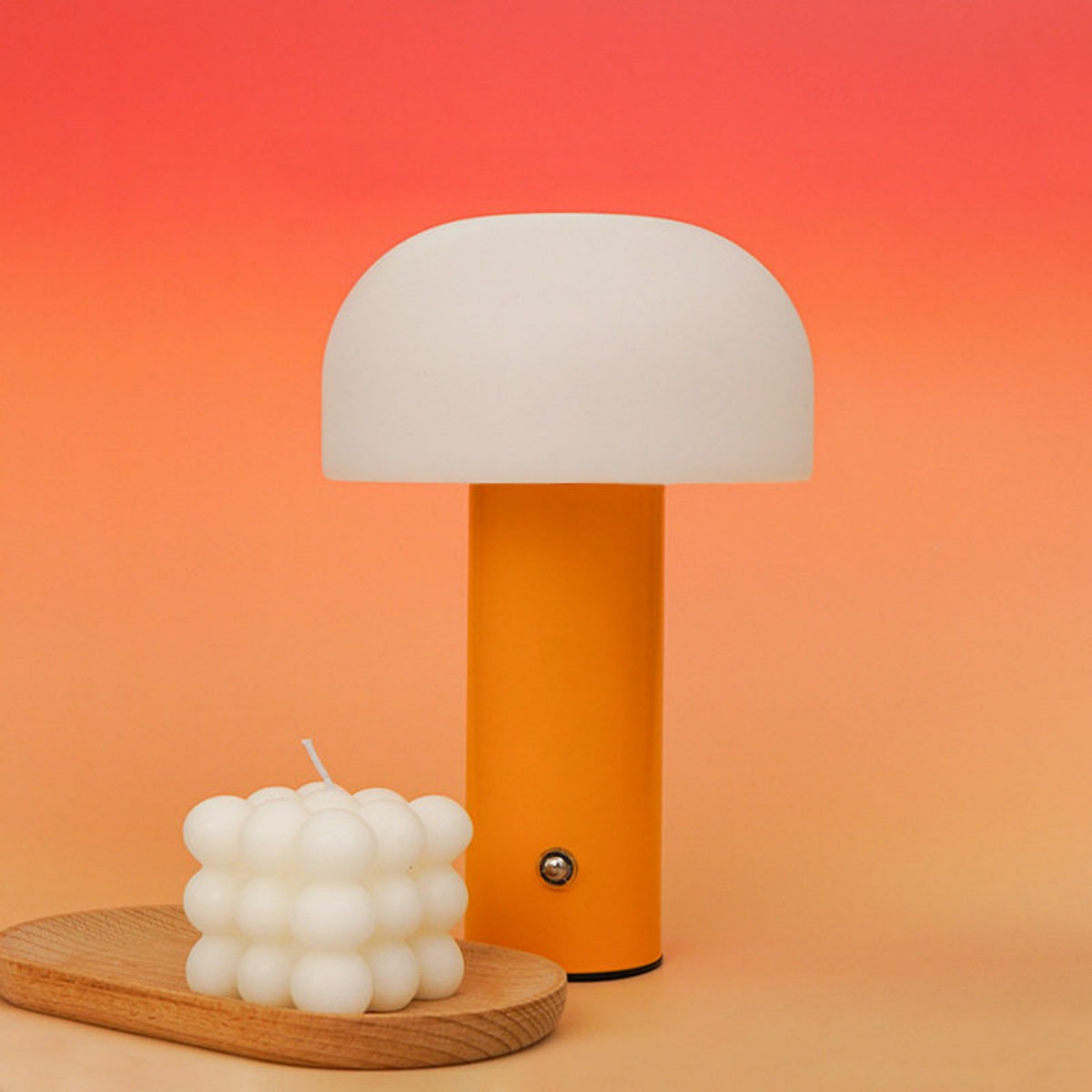 Скандинавская перезаряжаемая л – обзор и цена Mushroom Table Lamp