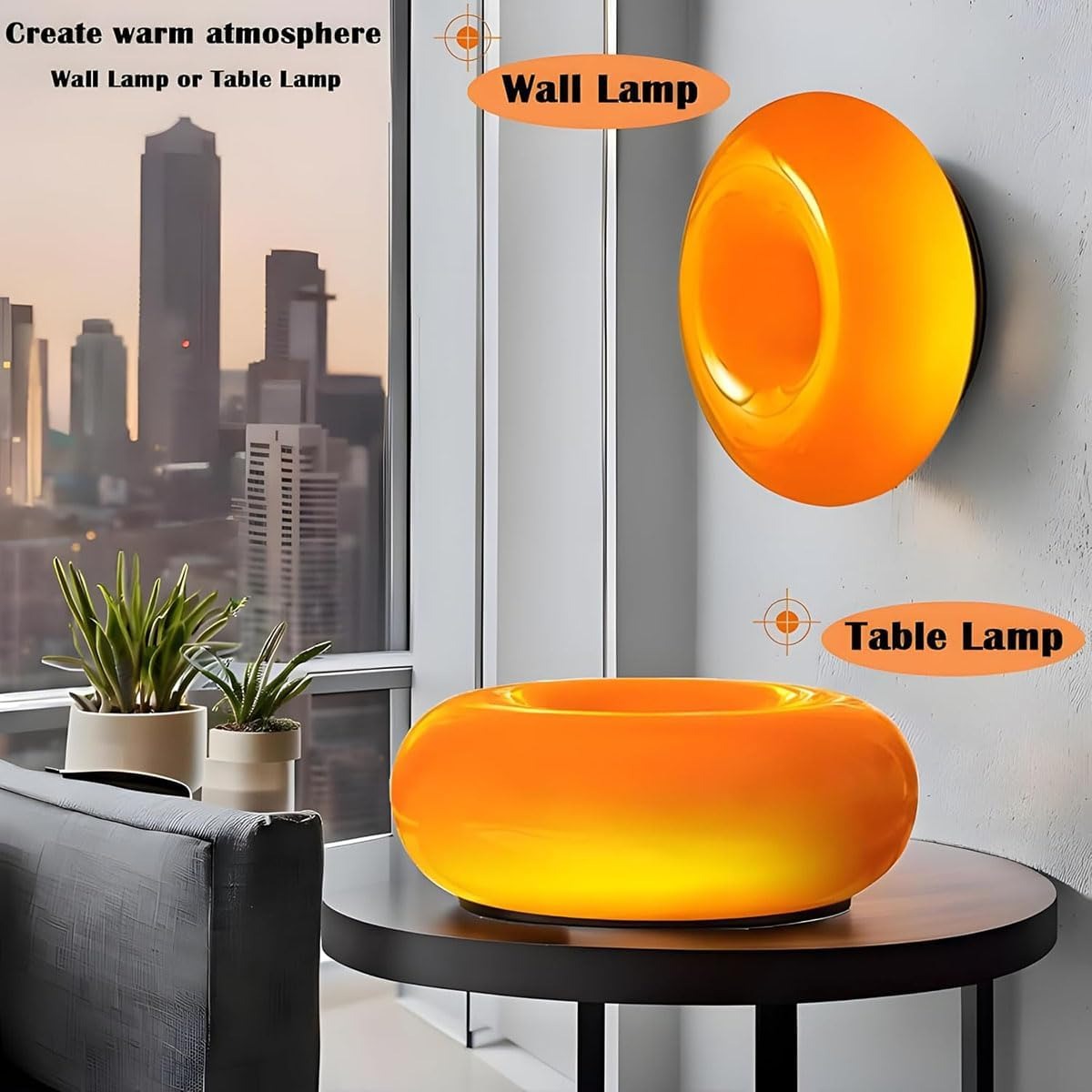 Настольная лампа Nordic Donut  – обзор и цена Mushroom Table Lamp