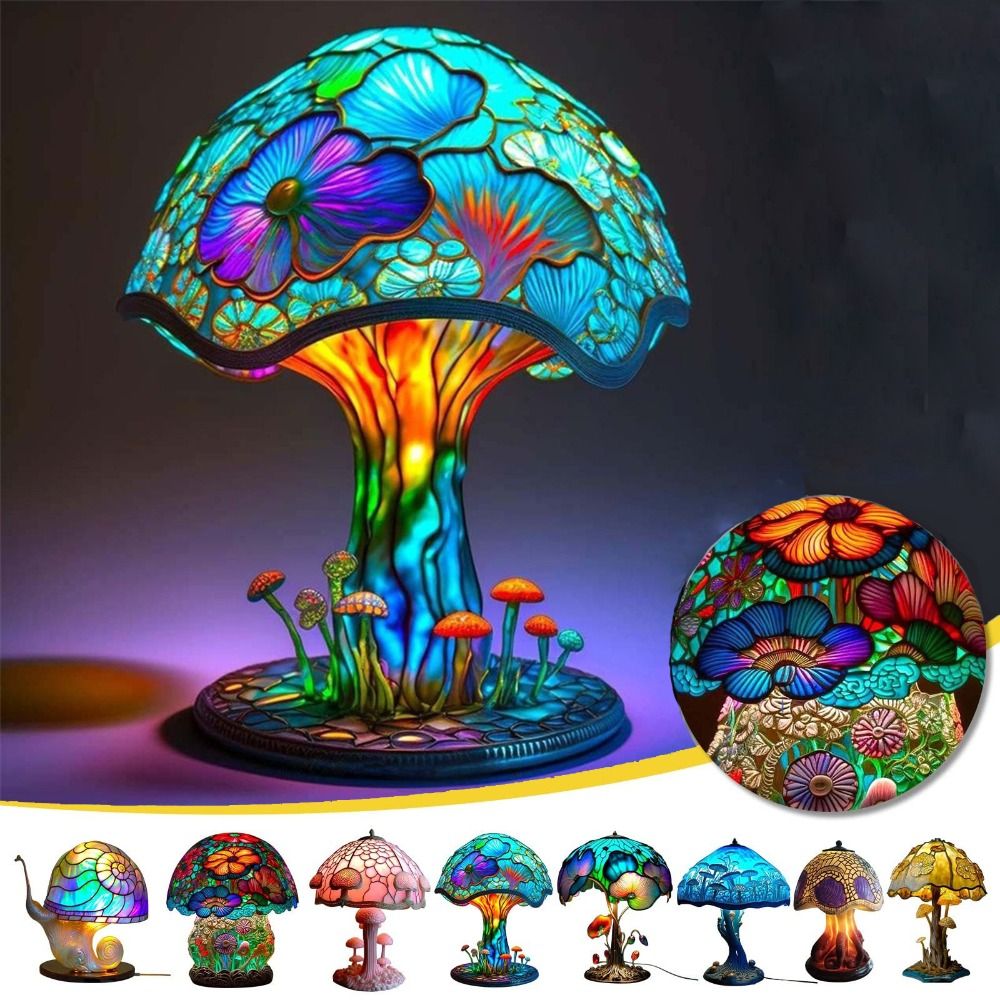 Высококачественная настольная  – обзор и цена Mushroom Table Lamp