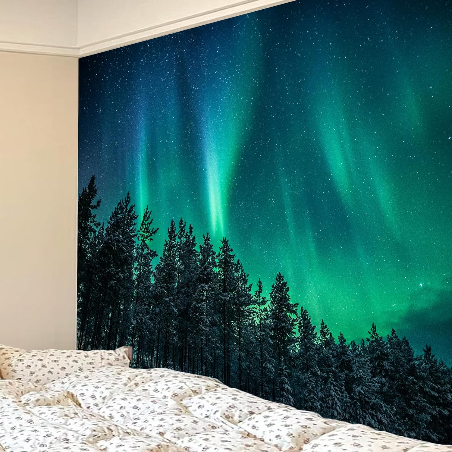 Большой настенный гобелен с из – обзор и цена Wall Decor Lighting Tree