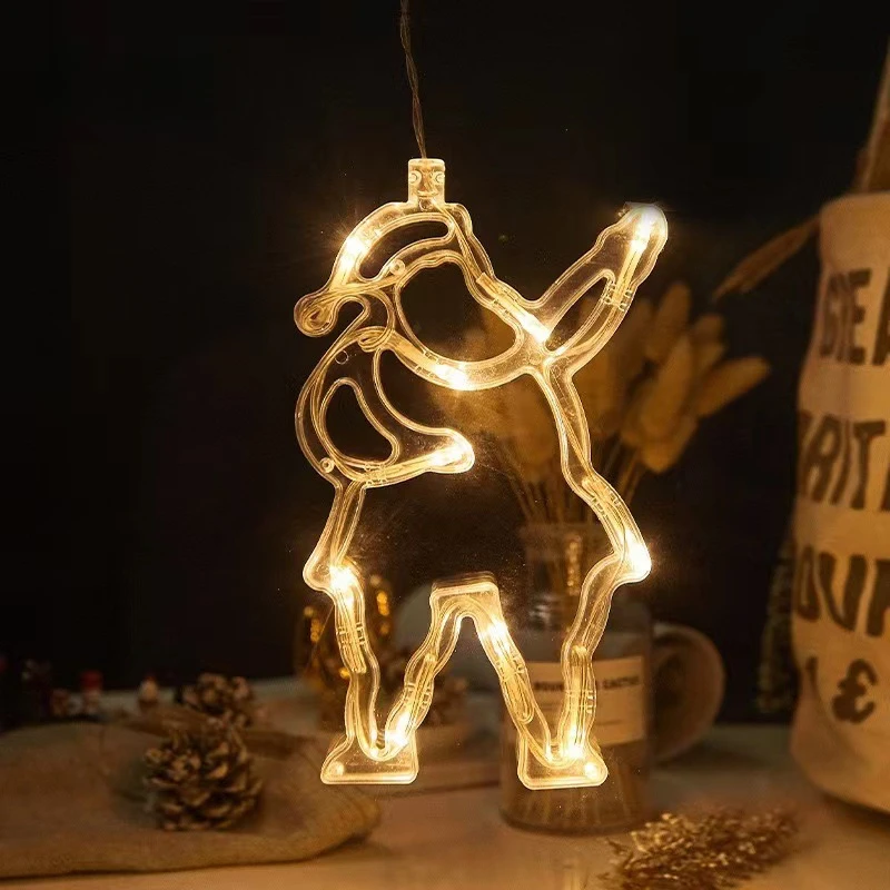 1-20 шт. светодиодные рождеств – обзор и цена Wall Decor Lighting Tree