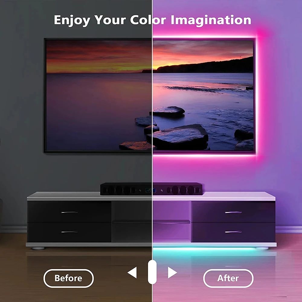 Светодиодная лента RGB с управ – обзор и цена Lighting Decor For Diwali