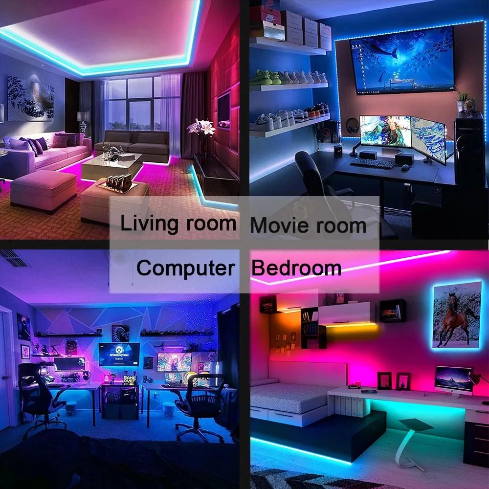Светодиодная лента RGB с управ – обзор и цена Lighting Decor For Diwali