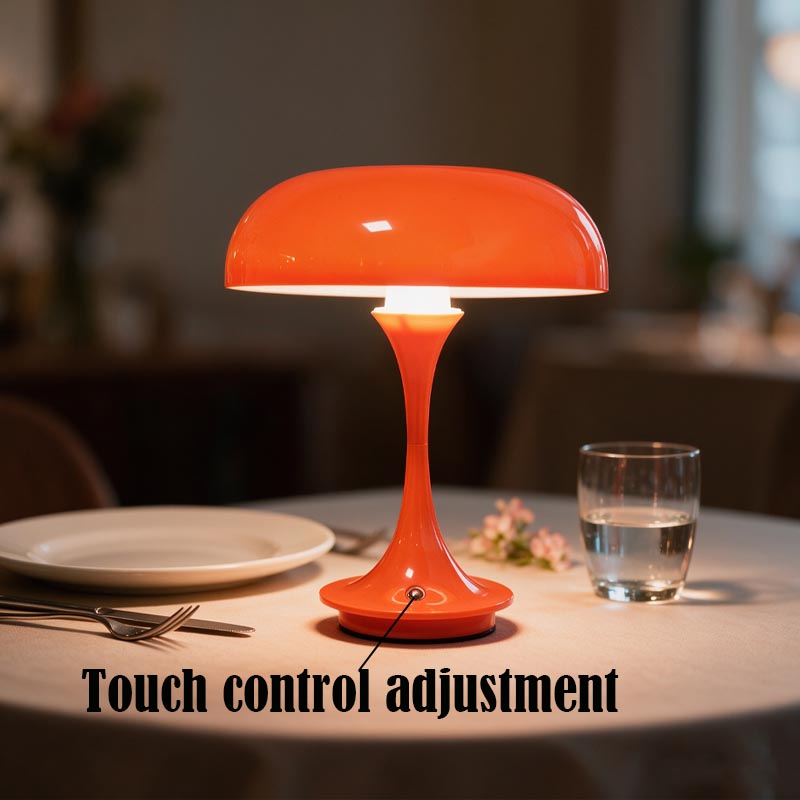 Ретро-лампа в форме гриба, пер – обзор и цена Mushroom Table Lamp