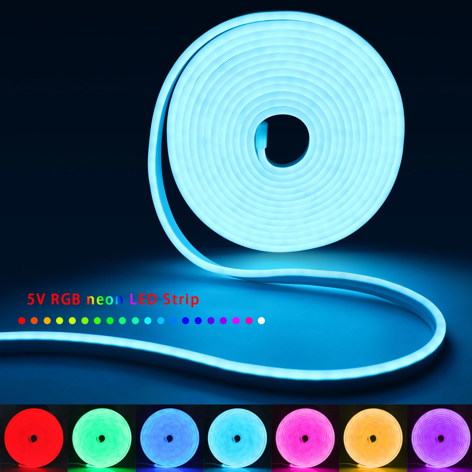 1-5 м RGB светодиодный неоновы – обзор и цена Lighting Decor For Diwali